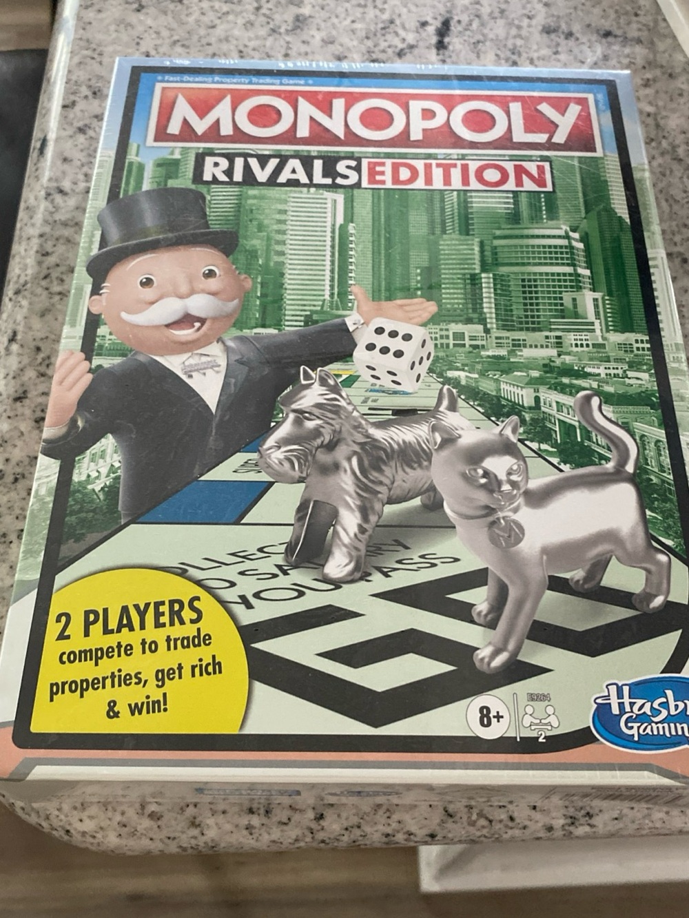 Hasbro Monopoly Rivals Edition Board Game - Green